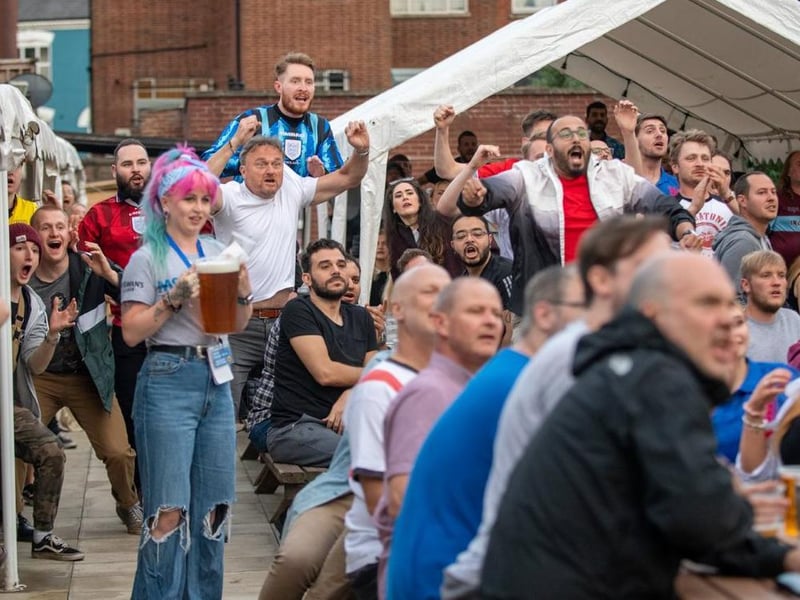 The second half was torture for fans as Danish keeper Kasper Schmeichel kept the Three Lions at bay