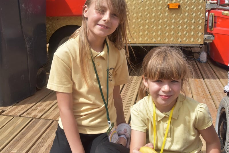 Children were treated to free rides and a picnic at Skegness Vintage Fair.