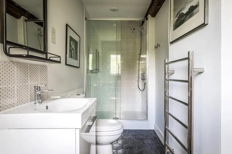 The family home boasts five bathrooms.