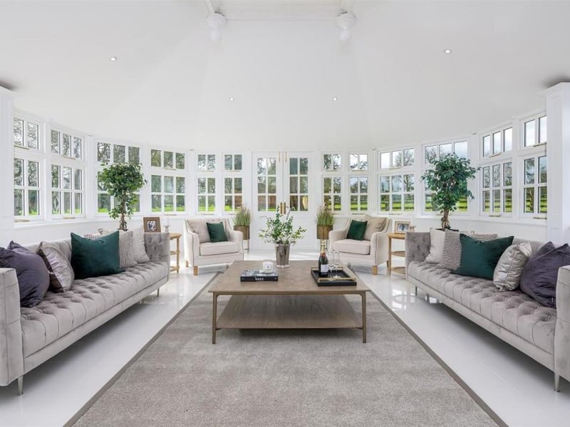 This stunning home complete with six bedrooms and six bathrooms is on the market for 1.5 million.
Listed by Fine & Country, marketed by Rightmove.