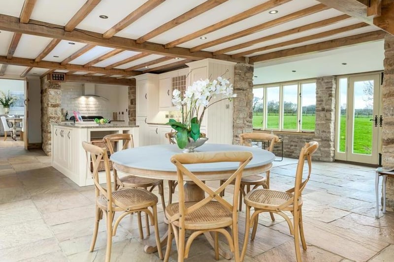 This stunning home complete with six bedrooms and six bathrooms is on the market for 1.5 million. 
Listed by Fine & Country, marketed by Rightmove.