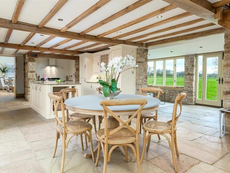 This stunning home complete with six bedrooms and six bathrooms is on the market for 1.5 million.
Listed by Fine & Country, marketed by Rightmove.