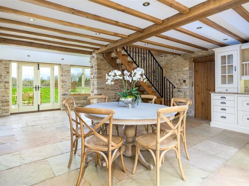 This stunning home complete with six bedrooms and six bathrooms is on the market for 1.5 million.
Listed by Fine & Country, marketed by Rightmove.