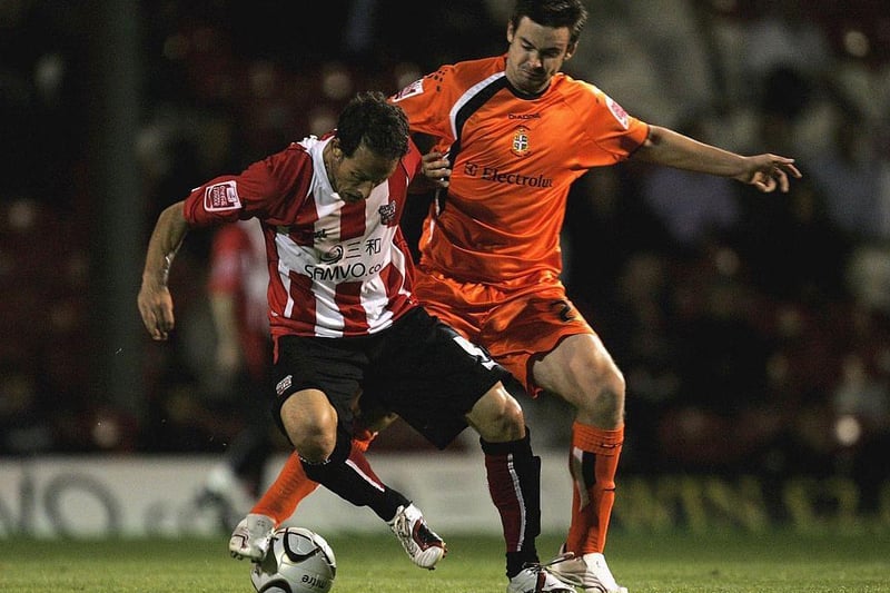 Striker arrived in July 2006 after Luton shelled out £500k to Hartlepool. Struggled in the Championship though, scoring just twice in 23 games. as he was released from his contract a year later, moving to Leyton Orient for free.