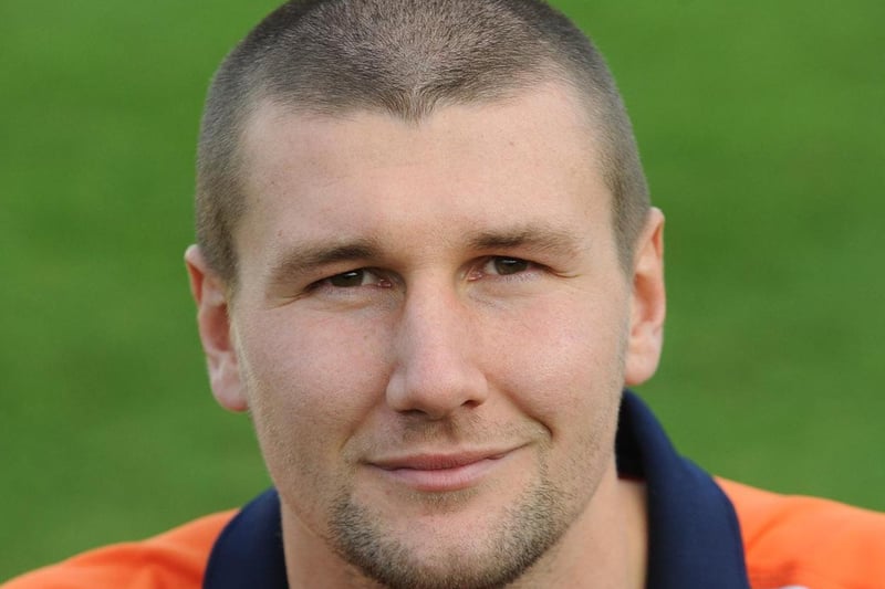 Experienced striker had played for Leicester, Barnsley and Aberdeen when he arrived at Luton in 2011. Scored three times in six games for the Hatters, but 
only stayed for three months, moving to Forest Green Rovers.
