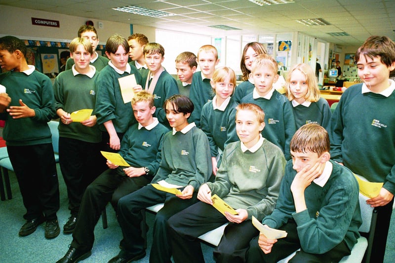 Pupils at John Mansfield school  taking part in poetry week.