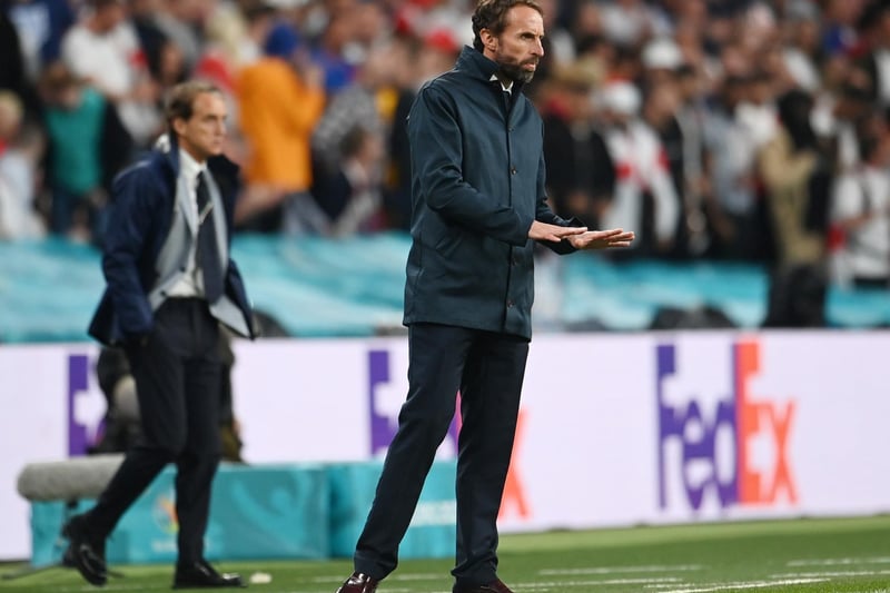 Gareth Southgate keeping calm on the sidelines