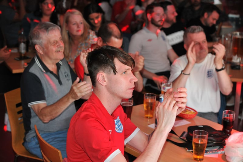 Emotions etched on the faces of fans watching England's Euros final defeat to Italy at Coyote's in Peterborough. Pictures: Chris Lowndes