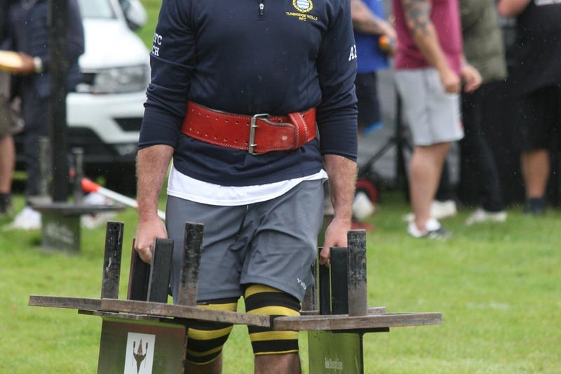 DM21070752a.jpg. Horsham's Strongest Man competition in Colgate near Crawley. Andrew Doyle. Photo by Derek Martin Photography. SUS-211007-204707008