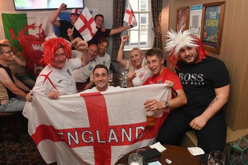 Cheering England on in Boston's pubs and bars