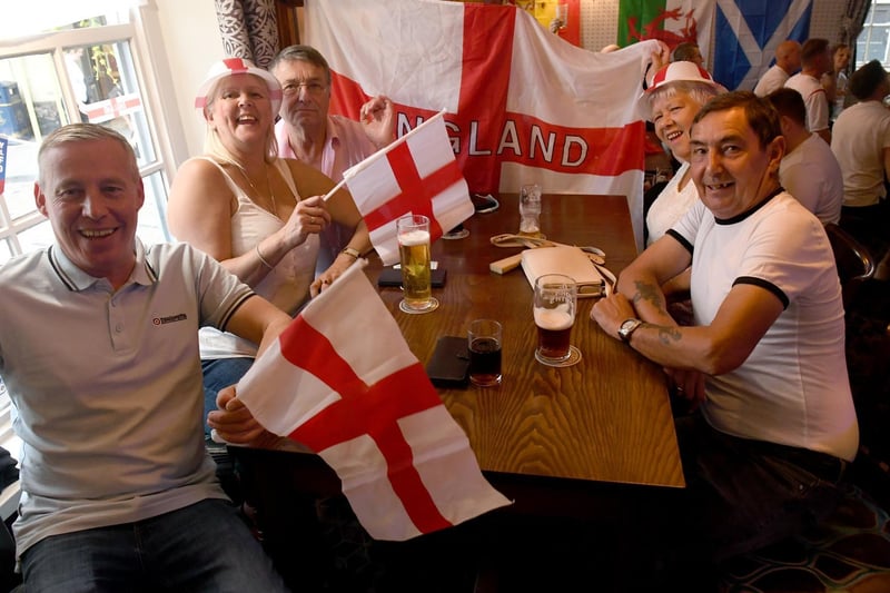 Cheering England on in Boston's pubs and bars
