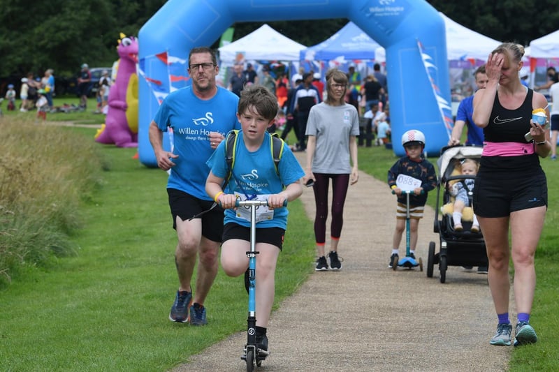 Hundreds of children take part in this year's Mini Moo event for Willen Hospice (C) Jane Russell Photography