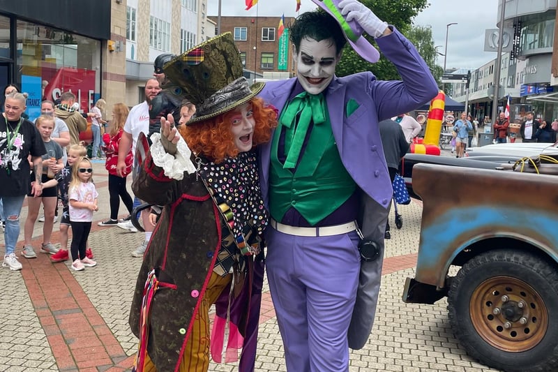 The Mad Hatter and The Joker