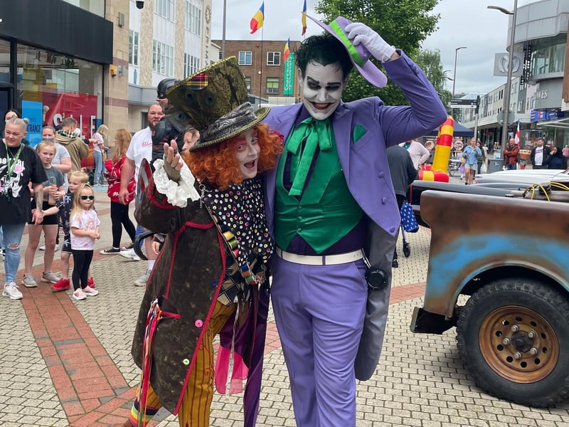The Mad Hatter and The Joker