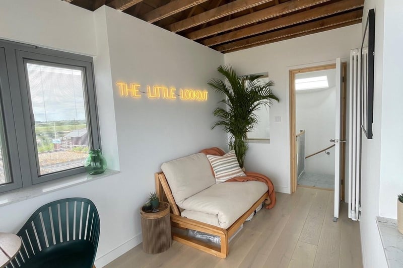 The former coastguard tower in Littlehampton has been converted into an Airbnb - The Little Lookout