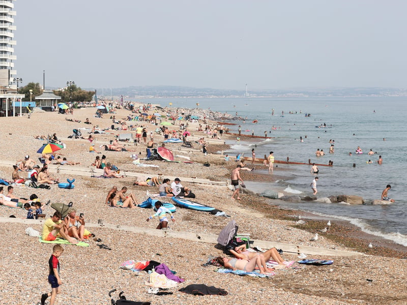 Pick a spot on the beach and relax with a picnic, paddle in the waves or maybe do a bit of rockpooling. You might even make a sandcastle once the tide goes out past the pebbles.