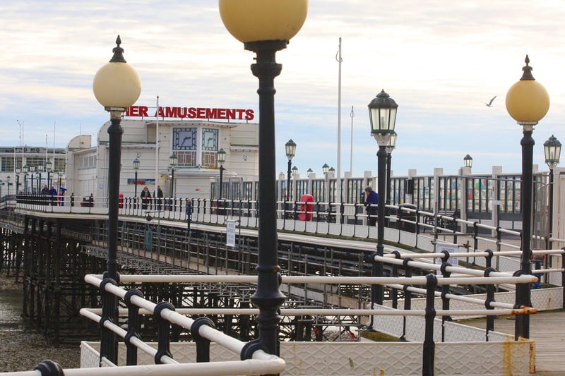 Walk along Worthing Pier, winner of the 2019 Pier of the Year Award, or even walk under it when the tide is out. There are fun picture windows, amazing artworks and delicious, well-priced ice-cream cones.