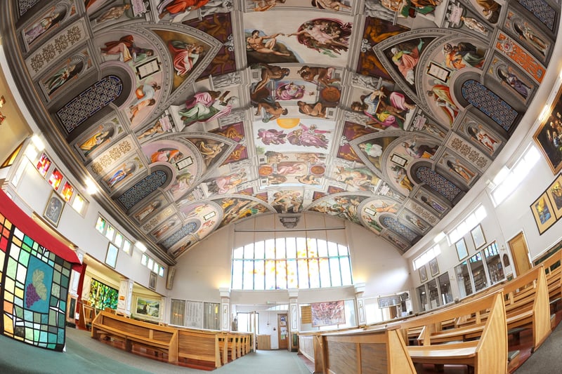 See the incredible Sistine Chapel Ceiling at English Martyrs Catholic Church in Goring. Each year, from Easter to October, thousands of visitors are welcomed to view the ceiling, as well as the stained glass windows and other artwork. No need to pre-book.