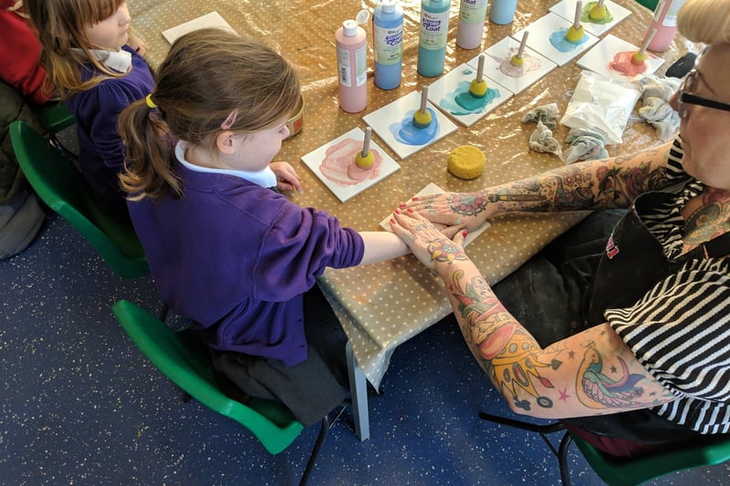 Art-ful pottery café has various summer workshops on offer for children aged six and over, including clay, slime and painting. For families with a toddler, there is a UV room you can book for fun craft activities.
