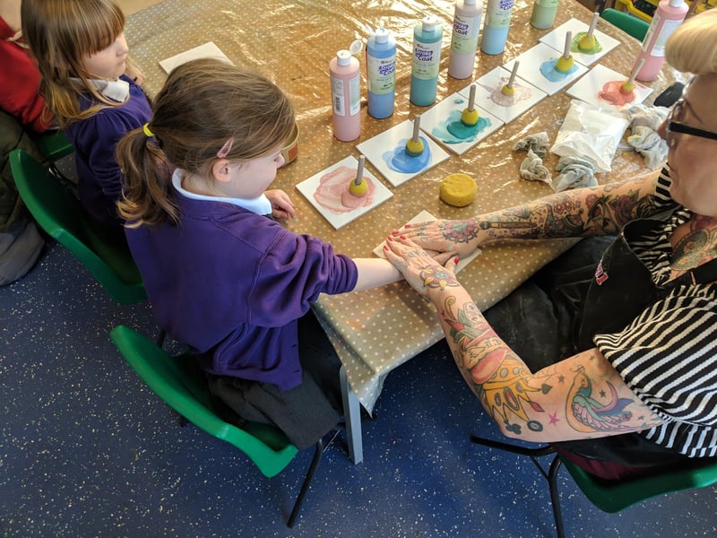Art-ful pottery café has various summer workshops on offer for children aged six and over, including clay, slime and painting. For families with a toddler, there is a UV room you can book for fun craft activities.
