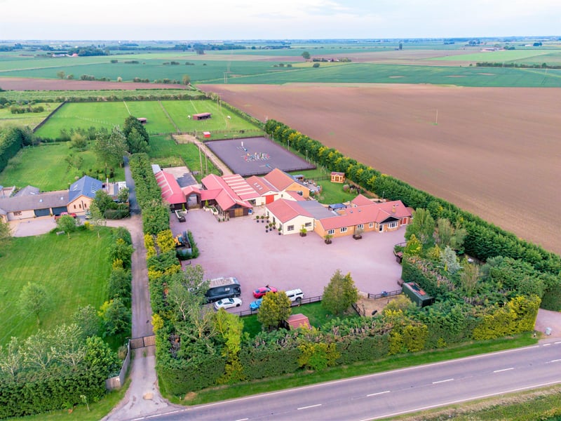 The equestrian property in Deeping St James with a £1.5m guide price