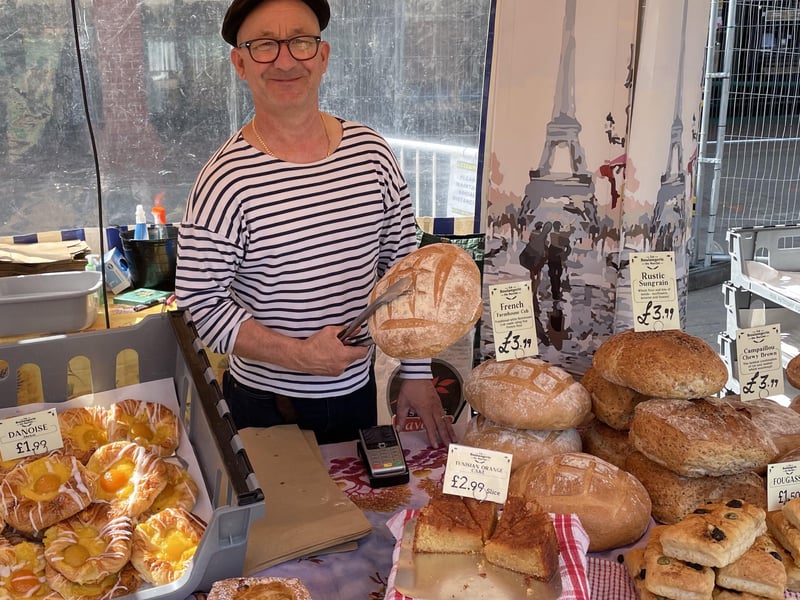 French bread and all sorts of other foodstuffs will be available