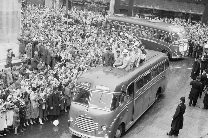 Return after the FA Cup final defeat in 1959 to Forest