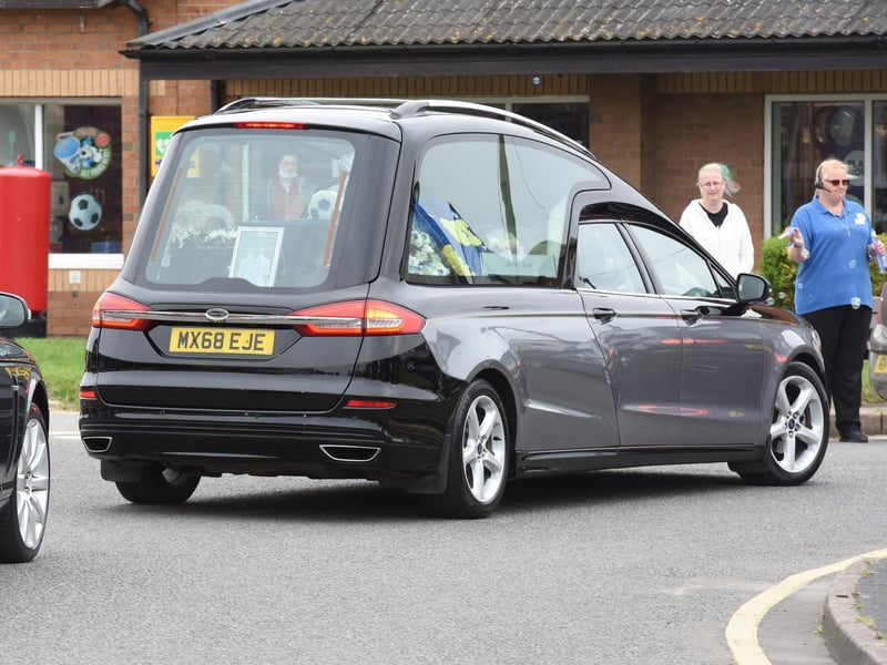 The community turned out to say their last farewells.