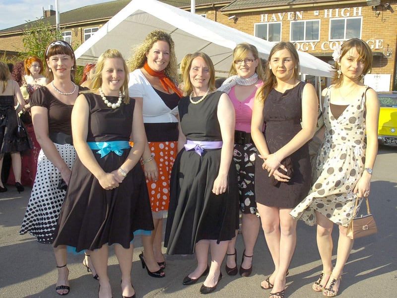 Members of staff (from left) Jane Peall, Alison Pieniak, Emma Simpson, Jo Matson, Amy Porter, Ewa Wojcik, and Paulina Barc-Jarnalo.