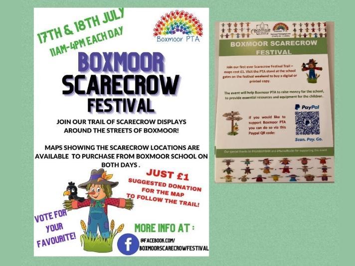 The Boxmoor Scarecrow Festival is taking place on Saturday, July 17, and Sunday, July 18