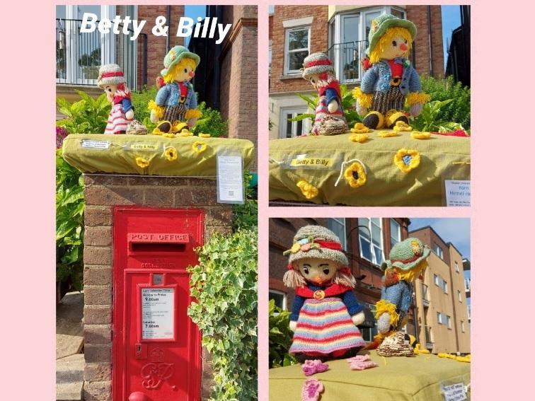 Yarn Bomb Hemel Hempstead is supporting the Boxmoor Scarecrow Festival