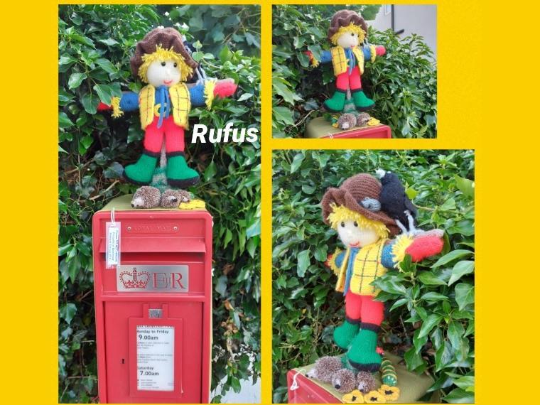You can spot these postbox toppers in Boxmoor ahead of the Scarecrow Festival