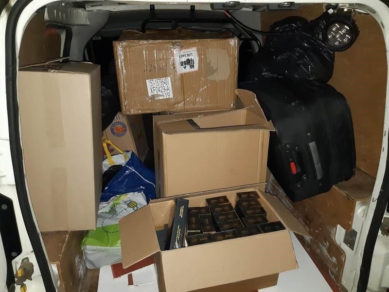 Some items seized