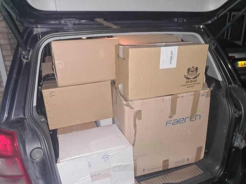 Some items seized