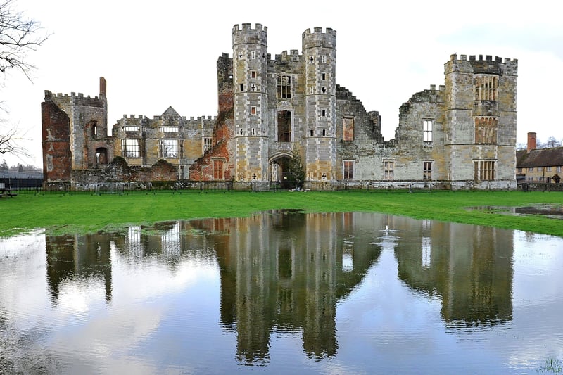 The Cowdray Ruins are one of England's most important early Tudor Houses. Take a walk nearby and enjoy the farm shop and cafe. Picture: Steve Robards