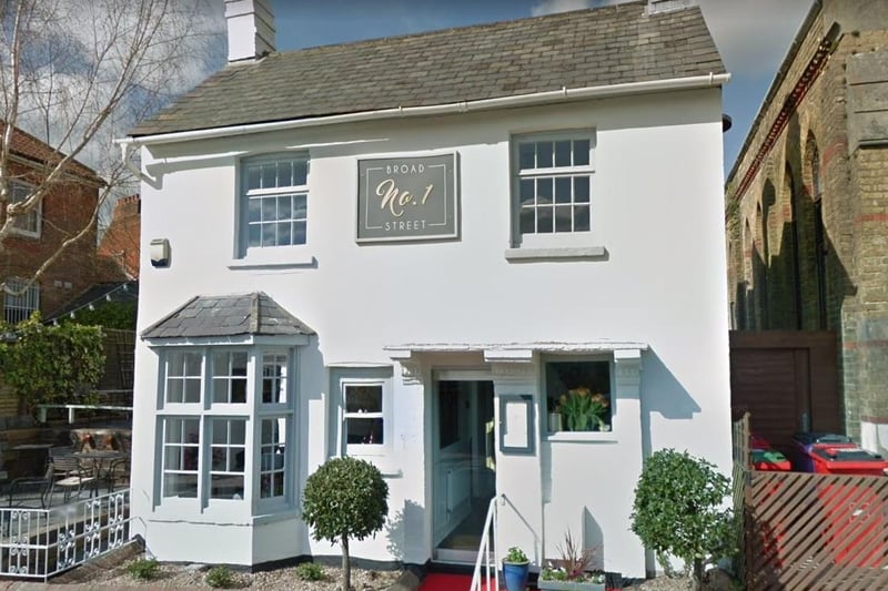 The staff at No 1. Broad Street in Cuckfield freshly prepare flavour-inspired dishes and use locally sourced sustainable products where possible. The restaurant offers meat and fish dishes as well as creative vegetarian meals. Picture: Google Street View.