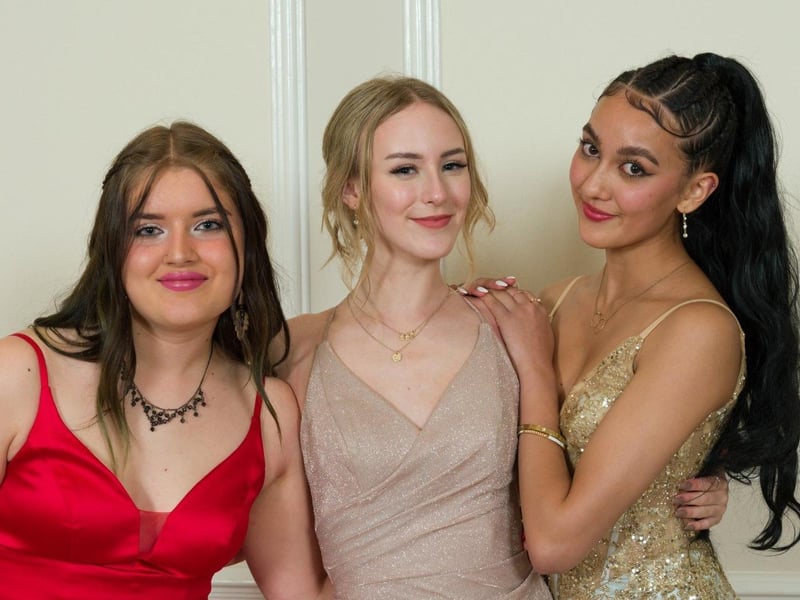 Shoreham College students dressed to impressed and did not let the weather dampen spirits at their leavers' ball