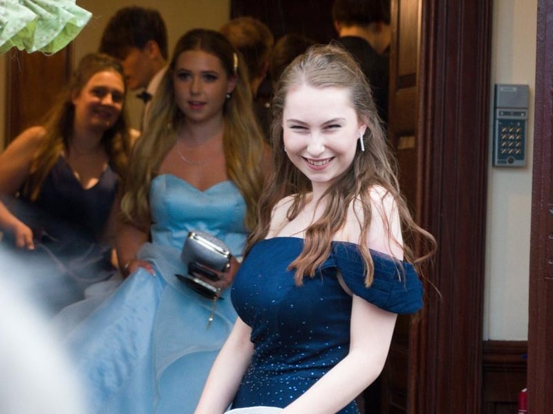 Shoreham College students dressed to impressed and did not let the weather dampen spirits at their leavers' ball