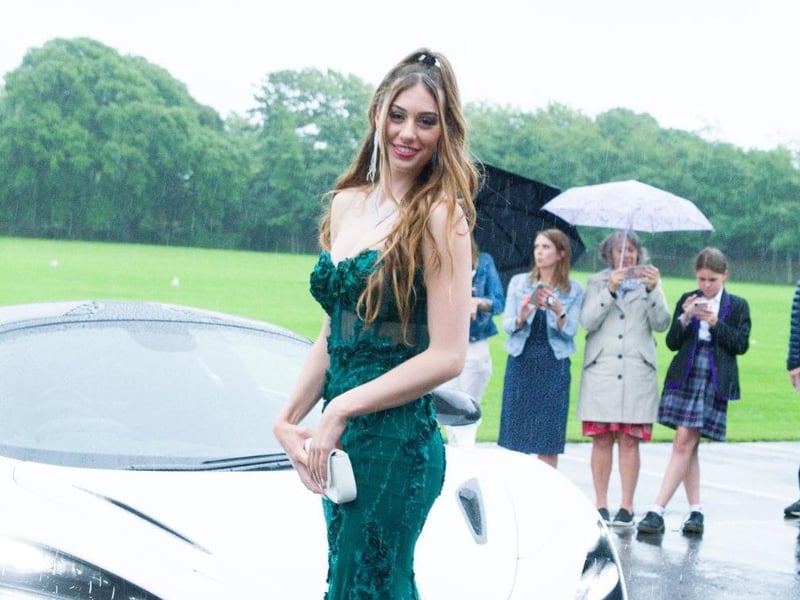 Shoreham College students dressed to impressed and did not let the weather dampen spirits at their leavers' ball