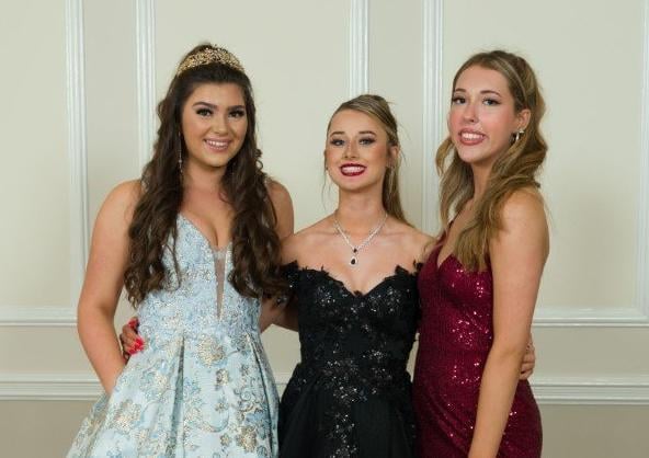 Shoreham College students dressed to impressed and did not let the weather dampen spirits at their leavers' ball