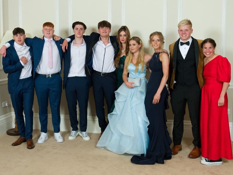 Shoreham College students dressed to impressed and did not let the weather dampen spirits at their leavers' ball