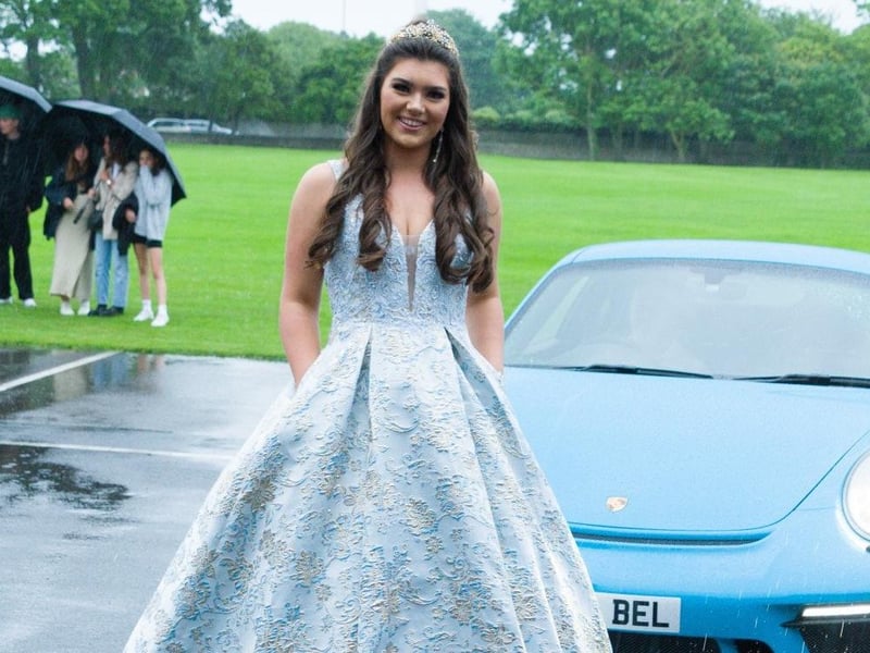 Shoreham College students dressed to impressed and did not let the weather dampen spirits at their leavers' ball