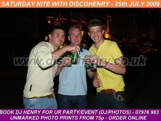 A Saturday night out in Northampton on July 25 2009. Photo: Disco Henry