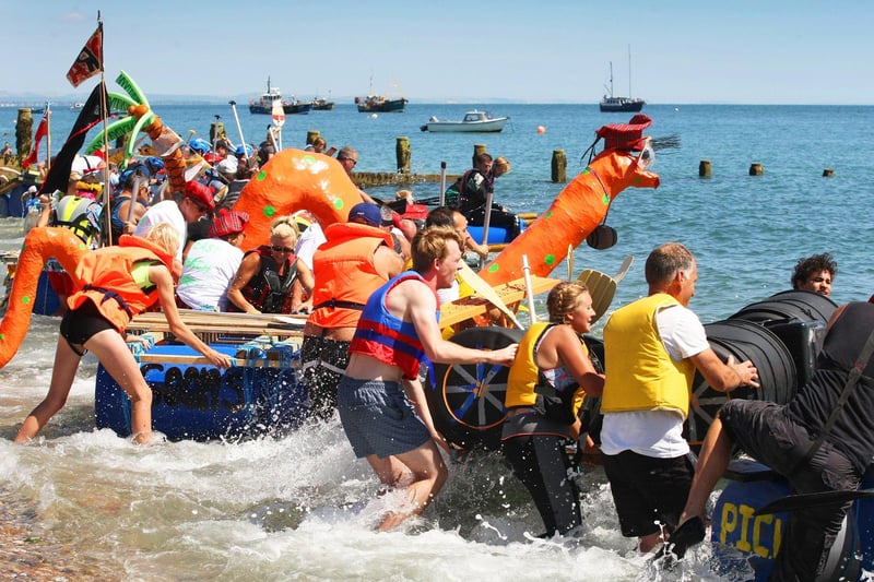 Selsey RNLI Raft Race 2018.