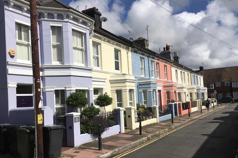 Calverley Road on a Monday morning, by Alex Buchan. " An attractive Eastbourne street which many readers may be unaware of.," he said. SUS-210716-112652001