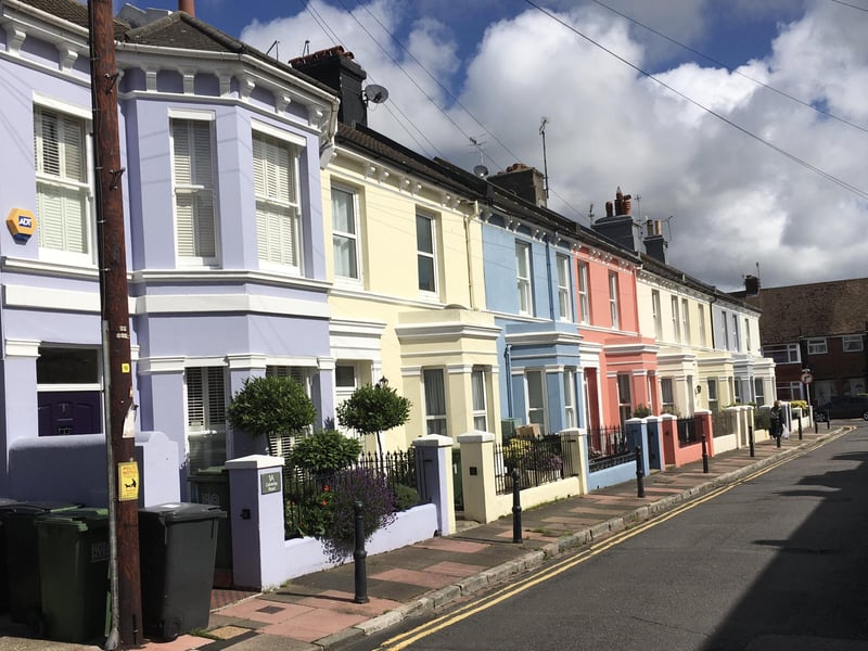 Calverley Road on a Monday morning, by Alex Buchan. " An attractive Eastbourne street which many readers may be unaware of.," he said. SUS-210716-112652001