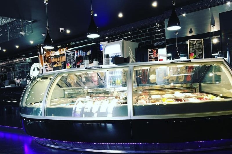 Some of the gelato on offer at Creams, North Street.