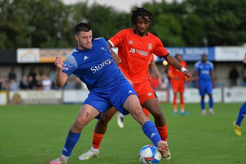 Leicester City midfielder arrived on trial at Kenilworth Road, featuring in the pre-season friendlies against Rochdale and Bedford Town.