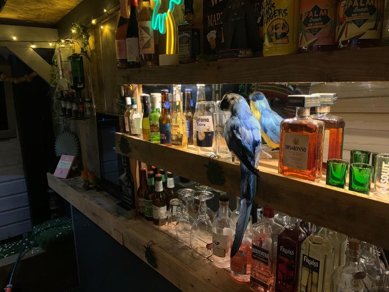 Woody's Bar by Mark Wood from Kettering ranked in the top 10 in the annual Britain's Best Home Bar competition run by Liberty Games.