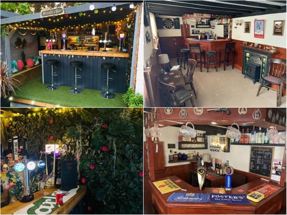 Take a look around the two runners up in the Britain's Best Home Bar competition!